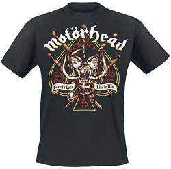Motörhead Sword Spade Männer T-Shirt schwarz M 100% Baumwolle Band-Merch, Bands von Motörhead