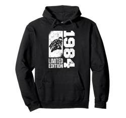 Motorradfahrer Geschenke Geburtstag Jahrgang 1984 Motorrad Pullover Hoodie von Motorcycle Accessories Gifts Shirts