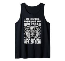 Herren Biker Opa Motorradfahrer Motorrad Sprüche Fun Tank Top von Motorradfahrer Geschenke Motorrad Biker Geburtstag