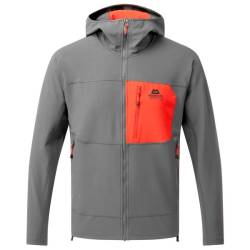 Mountain Equipment - Arrow Hooded Jacket - Softshelljacke Gr S grau von Mountain Equipment