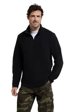 Mountain Warehouse Camber II Herren Fleece Schwarz XL von Mountain Warehouse