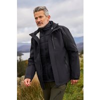 Zenith Extreme 3 in 1 Herrenjacke - Schwarz von Mountain Warehouse