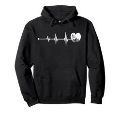 Mountainbike EKG Herzschlag Lieben Radfahren Pullover Hoodie von Mountainbike Abenteuerausrüstung Fahrrad Geschenk