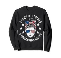 Stars & Stripes & Reproductive Rights Frauenrechte Sweatshirt von Mrpotts73