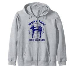 Muay Thai Art Of Eight Limb Kapuzenjacke von Muay Thai Geschenke Traditionelle Kleidung DMTRY