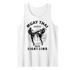 Muay Thai Art Of Eight Limb Tank Top von Muay Thai Geschenke Traditionelle Kleidung DMTRY