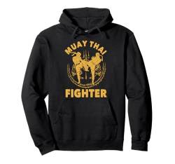 Muay Thai Fighter Pullover Hoodie von Muay Thai Geschenke Traditionelle Kleidung DMTRY