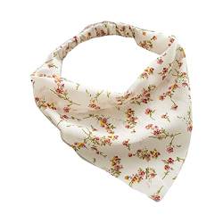 Blumen Haarbandanas Kopftuch Damen Haarschal Niedliches Blumenmuster Stirnband Vintage Kopfbedeckung Kopftuch Für Mädchen Blumen Haarbandanas Kopftuch Kopftuch Stirnbänder Für Frauen von Mumuve