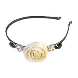 Frauen Kristall Haar Hoop Rose Für Pageant Prom Stirnband Elegante Haarband Club Kopfschmuck Foto Requisiten Blumen Stirnband von Mumuve