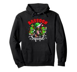 Fagott Elf Squad Weihnachten Instrumentalist Team Musical Pullover Hoodie von Musical, Musician Christmas Costume