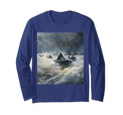 Stormy Waters Version 7 Langarmshirt von My Squirrel and I