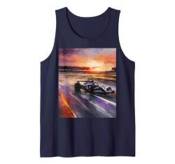 Sunset Speed Circuit V16 Tank Top von My Squirrel and I