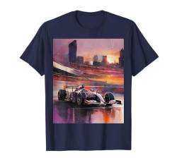 Sunset Speed Circuit V17 T-Shirt von My Squirrel and I