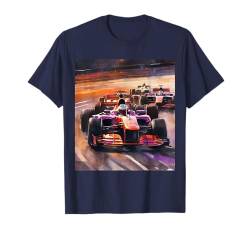 Sunset Speed Circuit V6 T-Shirt von My Squirrel and I