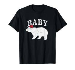 BABY Bear Xmas Buffalo Plaid Lights Matching Family Pajama T-Shirt von N2CHRISTMAS