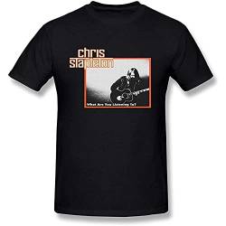 Chris Stapleton Graphic Tee Printed T-Shirt Fashion Shirt for Men von NAINAI