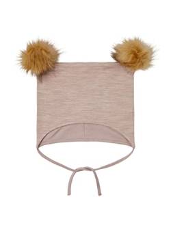 NAME IT Baby-Mädchen NMFWUPPO Wool/CO HAT XXIII Hut, Sphinx, 50W / 51L von NAME IT