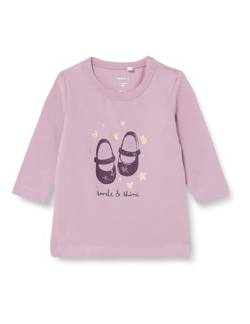 NAME IT Baby-Mädchen Nbfralia Ls Top Langarmshirt , 74 EU von NAME IT