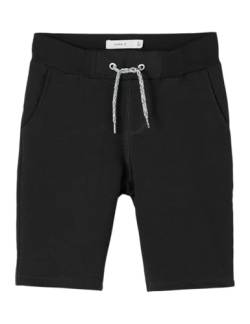 NAME IT Jungen NKMHONK SWE Long UNB NOOS Shorts, Schwarz, 104 von NAME IT