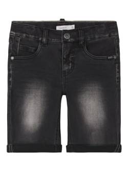 NAME IT Jungen Nkmtheo Xsl Dnm L 6622-cl Noos Shorts, Black Denim, 158 EU von NAME IT