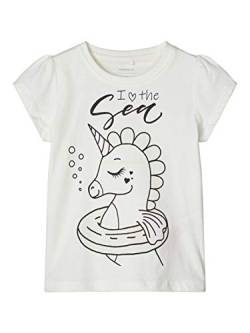 NAME IT Mädchen T-Shirt mit Farbeffekten Einhorn 98 von NAME IT