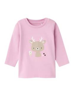 Name It Mädchen Longsleeve aus Bio-Baumwolle Pastel Lavender-62 von NAME IT