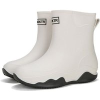 NATICY Wasserdichte Stiefel Für Männer Und Frauen, Modische, Leichte, Dicke Gummistiefelette von NATICY