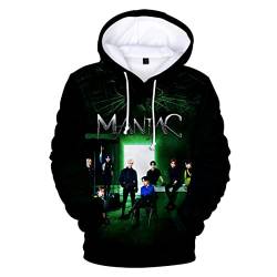 NCTCITY Herren Damen Kapuzenpullover Stray Kids Freizeit Langarm Hoodie Sweatshirt Neues Album MAXIDENT 3D Drucken Mantel Tops BangChan Changbin Hyunjin Felix Seungmin Jeongin Jisung Minho von NCTCITY