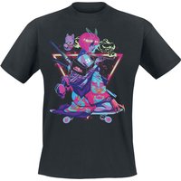 NEOMACHI - Gaming T-Shirt - SUKETA - M bis 5XL - für Männer - Größe 5XL - schwarz von NEOMACHI