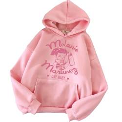 NEWOK Minimalist Girl Style Hoodie Singer Album Umgeben Männer und Frauen Mode Sweatshirt. (XXL,Pink) von NEWOK