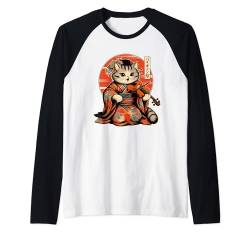 Japanische Samurai-Katze spielt die Violine Raglan von NINJA KITTEN WARRIORS