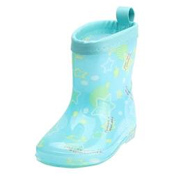 NOAGENJT Unisex Kinder Gummistiefel Halbschaft Regenstiefel Kinder Gummistiefel Jungen 25 Regenstiefel Kinder Gr 36 von NOAGENJT