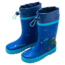 NOAGENJT Unisex Kinder Gummistiefel Halbschaft Regenstiefel Kinder Gummistiefel Jungen 37 Regenstiefel Kinder 23 von NOAGENJT