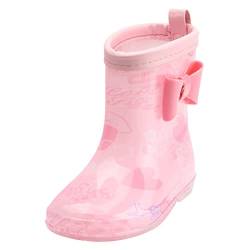 NOAGENJT Unisex Kinder Gummistiefel Halbschaft Regenstiefel Kinder Gummistiefel Jungen Mit Licht Regenstiefel Kinder 29 von NOAGENJT