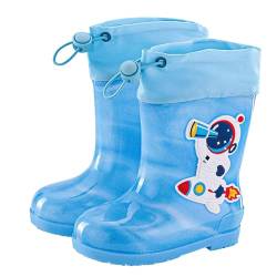 NOAGENJT Unisex Kinder Gummistiefel Halbschaft Regenstiefel Kinder Gummistiefel MäDchen 35 Regenstiefel Kinder 35 von NOAGENJT