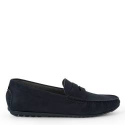 Veganer Mokassin für sie & ihn Tony Suede, Farbe: Nachtblau, Schuhgröße: 40 von NOAH Italian Vegan Shoes