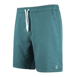 NONETZ Anti-Chafe Herren Badehose mit Boxershorts Liner Badeshorts, Dunkles Türkis, XX-Large von NONETZ