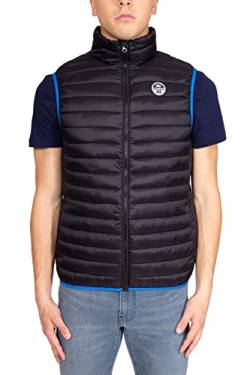 North Sails - Men's Sleeveless down Jacket with Logo Tape - Size L von NORTH SAILS