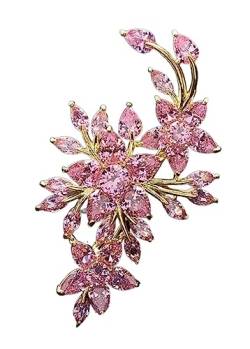 Broschen Blume Broschen for Frauen Elegante Luxus Mode Pflanze Pin Herbst Geschenk von NTTNL