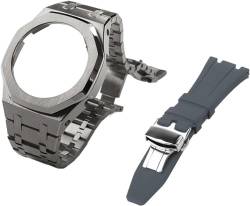 NVVVNX Gen 5 Metall-Uhrengehäuse, Lünette und Fluorkautschuk-Uhrenarmband, Kombinationsset, für GA2100, GA2110, GAB2100, GM2100, Mod Kit für Watch Full, GM-2100, Achat von NVVVNX