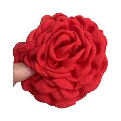 Haarklammer mit 3D-Rose, süße Haarklammer, Haarschmuck, niedliche Verzierung, Haarklammer, Haarschmuck, Haarklammer für Damen von NYCEMAKEUP