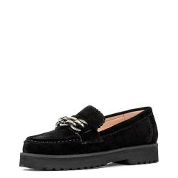 NYDJ Damen Owens Suede Slipper, Schwarz, 38 EU von NYDJ