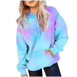 Black Friday Angebote 2024 Meine Bestellungen Anzeigen Angebote Des Tages Heute Die Discounter Sale Angebote Hoodie Mädchen Farbverlauf Kapuzenpullover Winter Sweatshirt mit Kapuze Casual Outwear von NZYIHAO