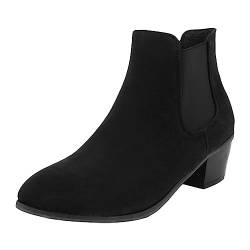 NaLatia Damen Chelsea Boots, Frauen Stiefeletten,Fußbett von NaLatia