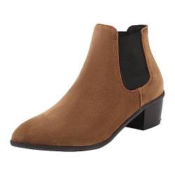 NaLatia Damen Chelsea Boots, Frauen Stiefeletten,Fußbett von NaLatia