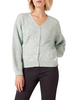 Naf Naf Damen Maite Strickjacke, Mandel Light, Small von Naf Naf