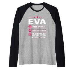 Eva Vorname ich habe immer Recht Spruch Raglan von Name Eva Sprüche Ich habe immer Recht