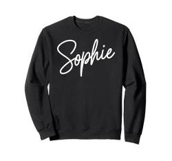 Sophie Name Frauen Cute Girl Elegant Female Love Sweatshirt von Name Sophie for Women