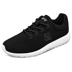 Nanga Wool Sneaker Men - Leichte Merino Woll-Sneaker für Freizeit, Sport & Arbeit, Atmungsaktive Herren Schuhe mit Wechsel-Fußbett von Nanga