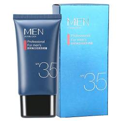 Erfrischende Sonnenschutzcreme Für Männer, LSF 35, Feuchtigkeitsspendende Sonnenschutzlotion Für Gesicht Und Körper, UV-Isolierung, 40 G von Natudeco